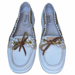 Women’s Sperry Top Sider Gold Anchor